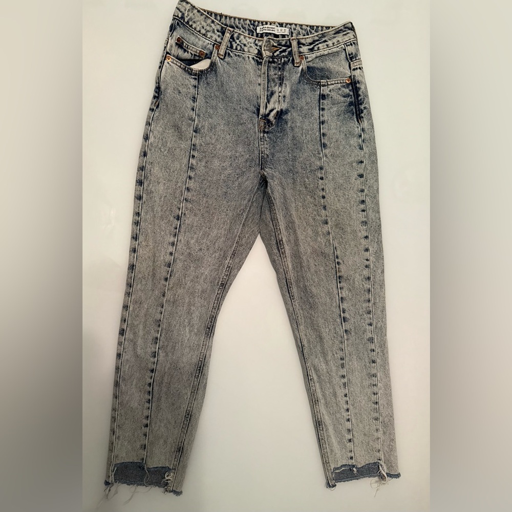 Zara High Waisted Basic Z1975 Denim - Size 6